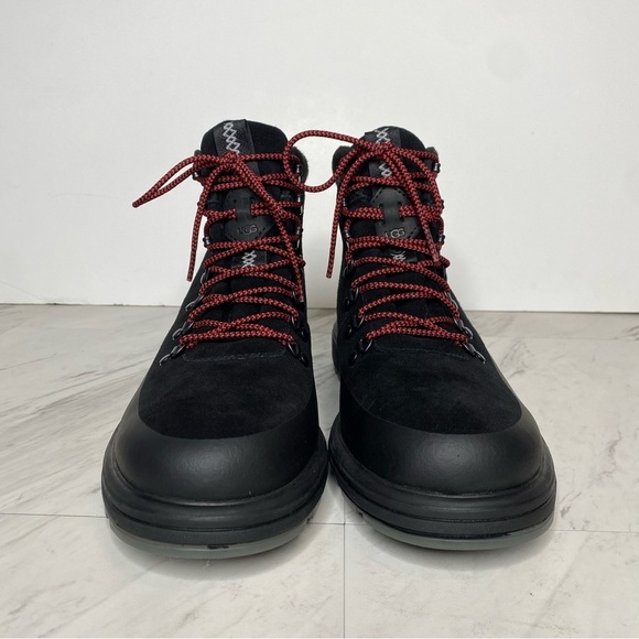 New! UGG Biltmore Lace Up Black Suede Hiker Boot 9 - Picture 2 of 15